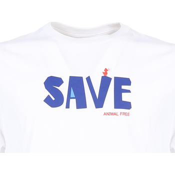 Abbigliamento Uomo T-shirt & Polo Save The Duck DT1198M/BATU 00000 Bianco