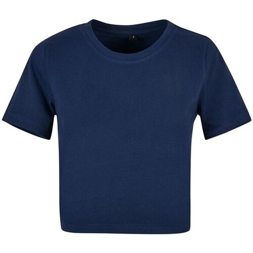 Abbigliamento Donna T-shirts a maniche lunghe Build Your Brand RW8891 Blu