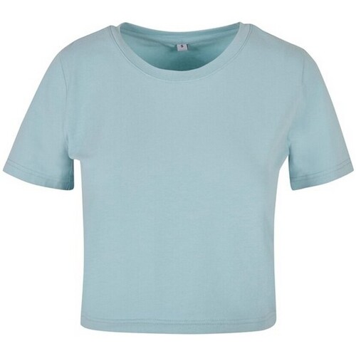 Abbigliamento Donna T-shirts a maniche lunghe Build Your Brand RW8891 Blu