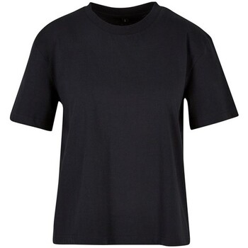 Abbigliamento Donna T-shirts a maniche lunghe Build Your Brand RW8940 Nero