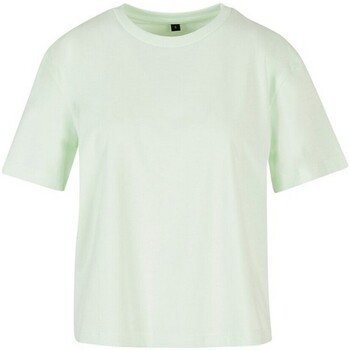 Abbigliamento Donna T-shirts a maniche lunghe Build Your Brand RW8940 Verde