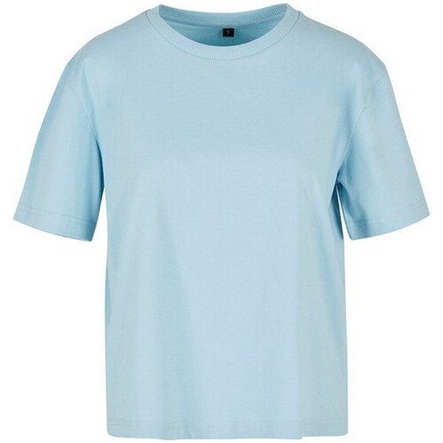 Abbigliamento Donna T-shirts a maniche lunghe Build Your Brand RW8940 Blu