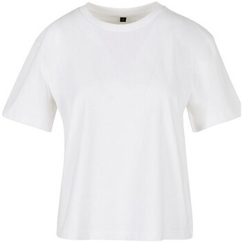 Abbigliamento Donna T-shirts a maniche lunghe Build Your Brand  Bianco