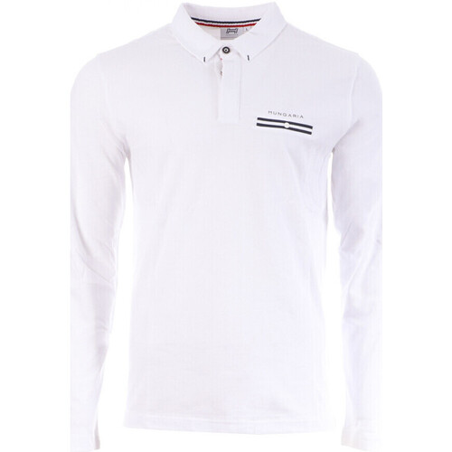 Abbigliamento Uomo T-shirt & Polo Hungaria 718960-60 Bianco