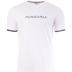 Abbigliamento Uomo T-shirt & Polo Hungaria 718880-60 Bianco