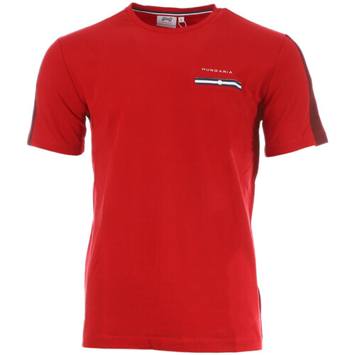 Abbigliamento Uomo T-shirt & Polo Hungaria 718890-60 Rosso