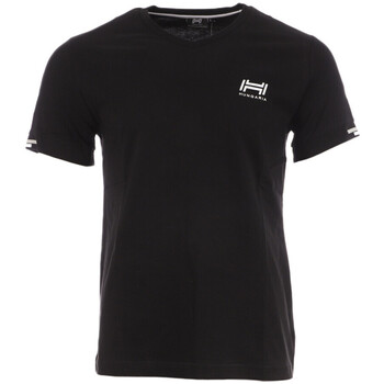 Abbigliamento Uomo T-shirt maniche corte Hungaria 718630-60 Nero