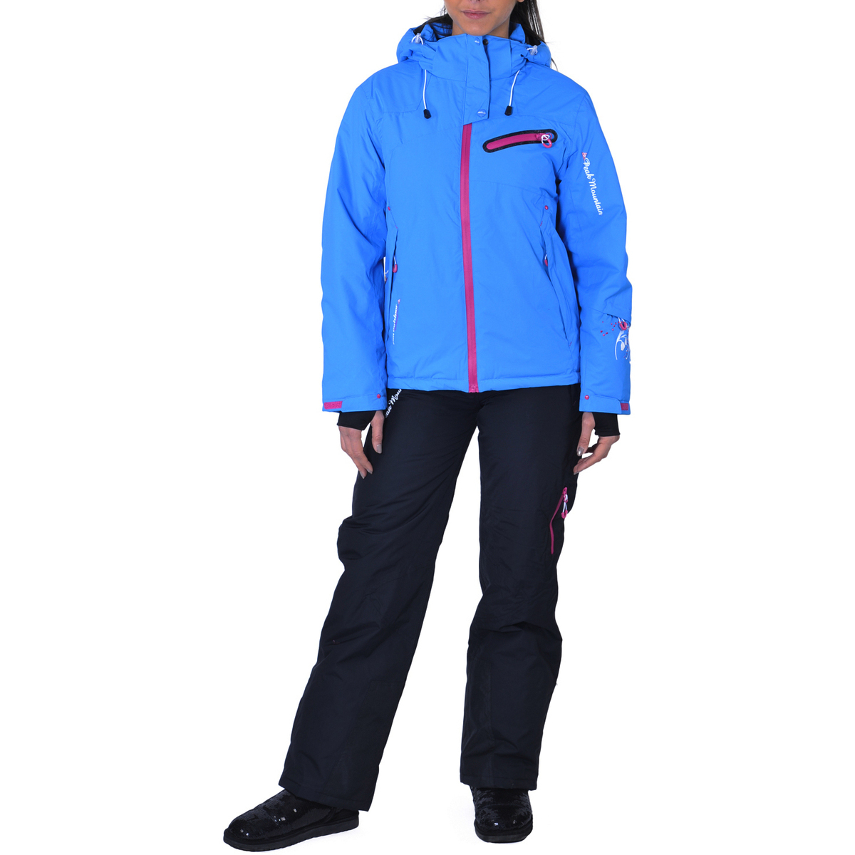Abbigliamento Donna Pantaloni Peak Mountain Ensemble de ski femme ASTEC1 Blu
