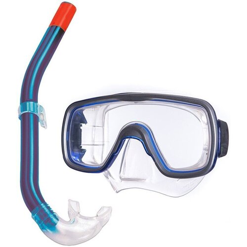 Accessori Accessori sport Aquarapid Kit Scuba Maschera e boccaglio Blu