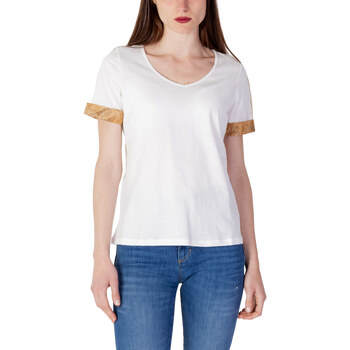 Abbigliamento Donna T-shirt maniche corte Alviero Martini 0748 JC68 Bianco
