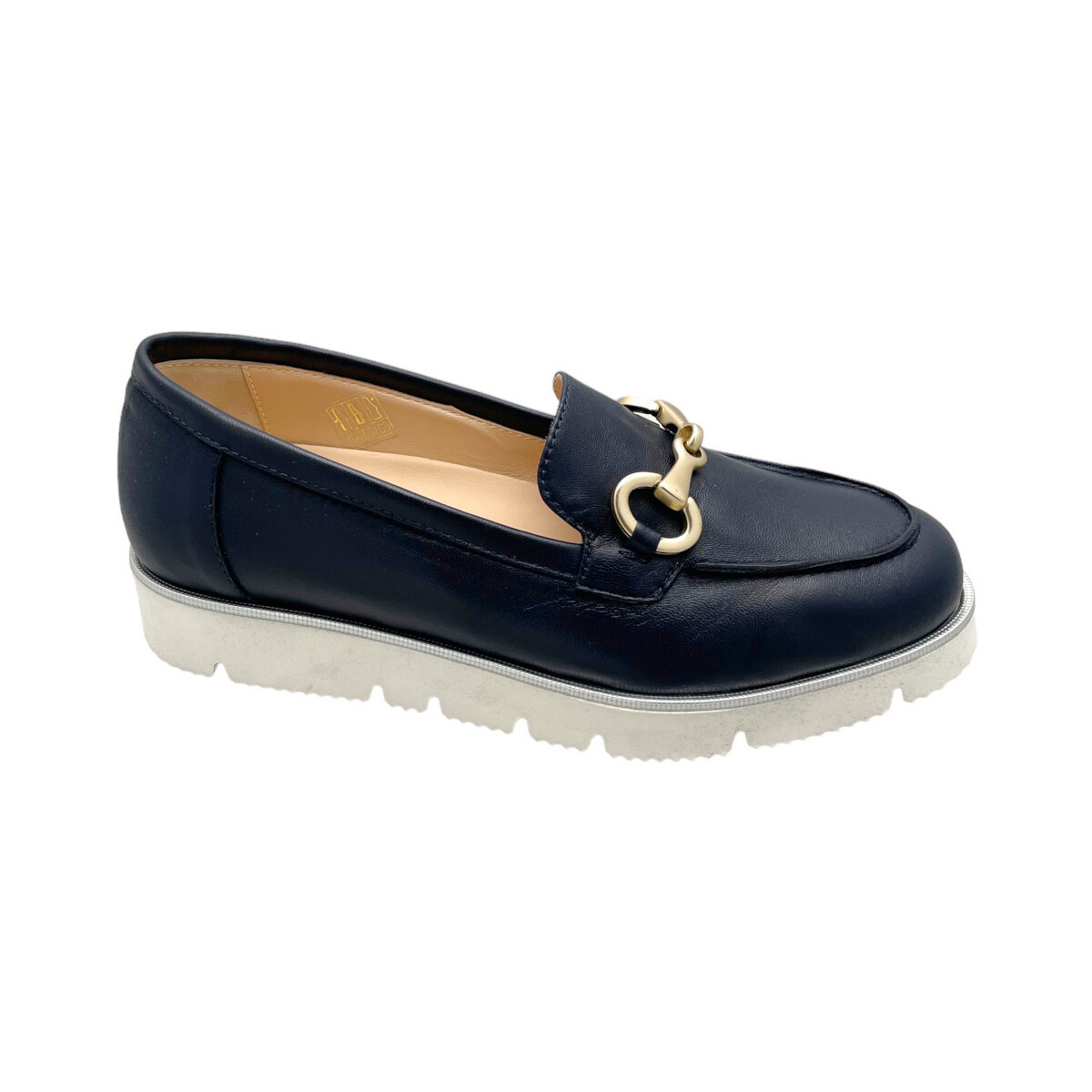 Scarpe Donna Mocassini Shoes4Me SHOA568bl Blu