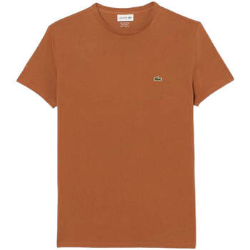 Abbigliamento Uomo T-shirt & Polo Lacoste T-Shirt e Polo Uomo  TH6709 LFA Beige Beige