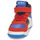 Scarpe Unisex bambino Sneakers alte Kickers KICKALIEN Rosso / Marine / Blu