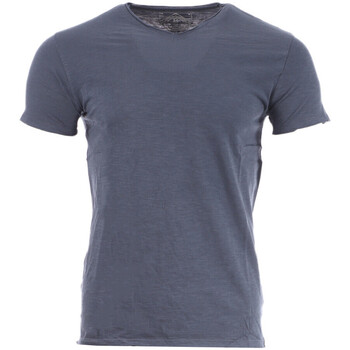 Abbigliamento Uomo T-shirts a maniche lunghe La Maison Blaggio MB-MYKE Blu