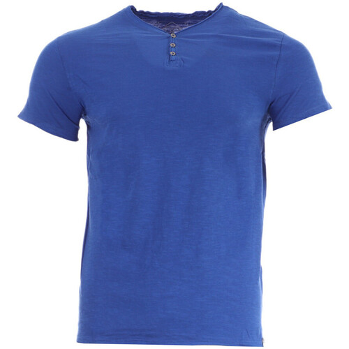 Abbigliamento Uomo T-shirt maniche corte La Maison Blaggio MB-MATTEW Blu