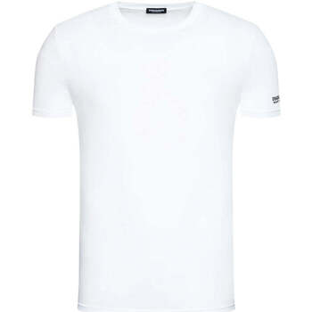 Dsquared T-Shirt e Polo Uomo  D9M203520 100 Bianco Bianco