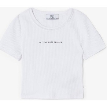 Abbigliamento Bambina T-shirt & Polo Le Temps des Cerises T-shirt YUKONGI Bianco