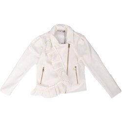 Abbigliamento Bambina Cappotti Blugirl IA3018 J1918 Bianco