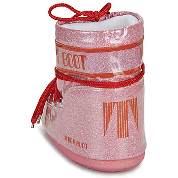 Moon Boot MB ICON LOW GLITTER Rosa / Rosso