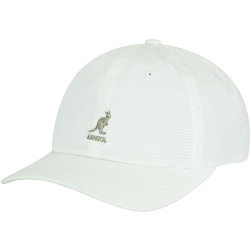 Accessori Cappelli Kangol Washed Baseball Bianco
