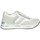 Scarpe Donna Sneakers alte Keys K-7760 Bianco