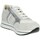 Scarpe Donna Sneakers alte Keys K-7760 Bianco