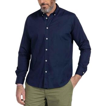 Abbigliamento Uomo Camicie maniche lunghe Elpulpo  Blu