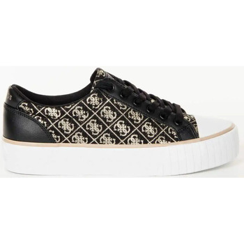 Scarpe Donna Sneakers basse Guess Logo 4g unlimited gold Nero