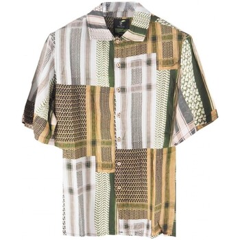 Abbigliamento Uomo T-shirt & Polo Tooco Camicia Bowling Kefia Nero