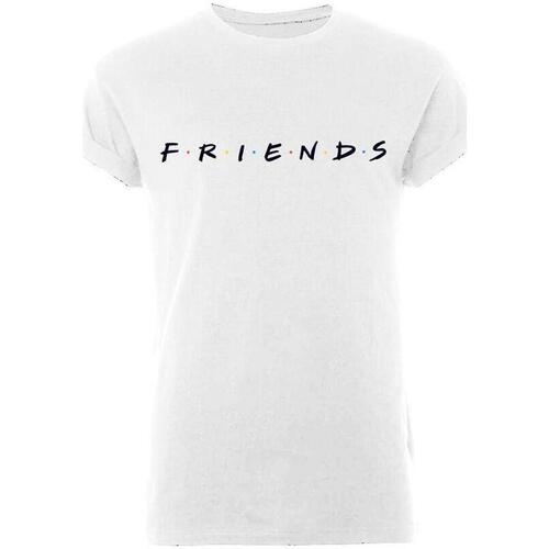 Abbigliamento T-shirts a maniche lunghe Friends  Bianco