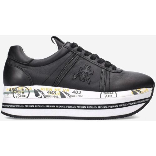 Scarpe Donna Sneakers Premiata BETH 3873-BLACK Nero