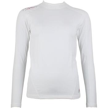 Abbigliamento Donna T-shirts a maniche lunghe Peak Mountain Top technique femme ANABI Bianco