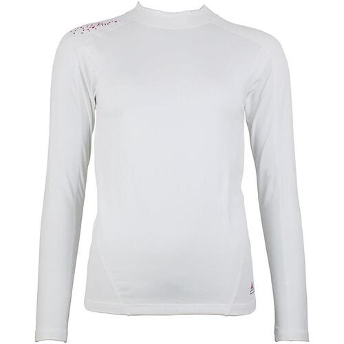 Abbigliamento Donna T-shirts a maniche lunghe Peak Mountain Top technique femme ANABI Bianco