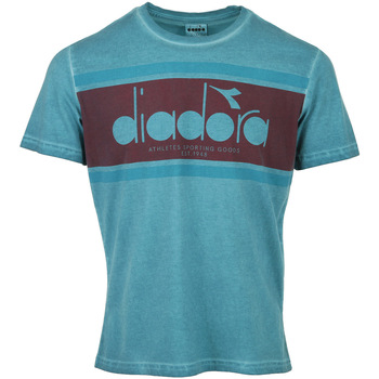 Abbigliamento Uomo T-shirt maniche corte Diadora Tshirt Ss Spectra Used Blu