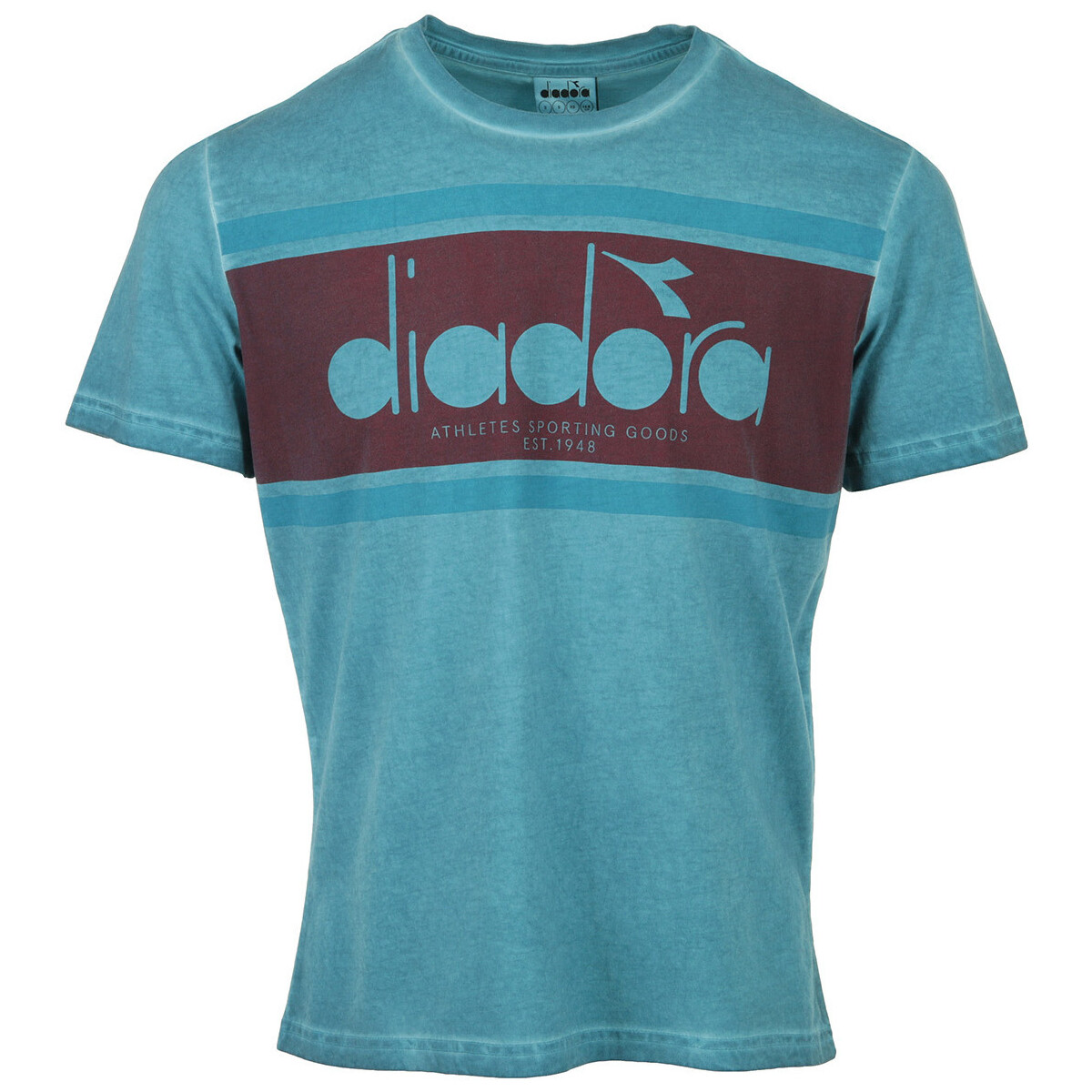 Abbigliamento Uomo T-shirt maniche corte Diadora Tshirt Ss Spectra Used Blu
