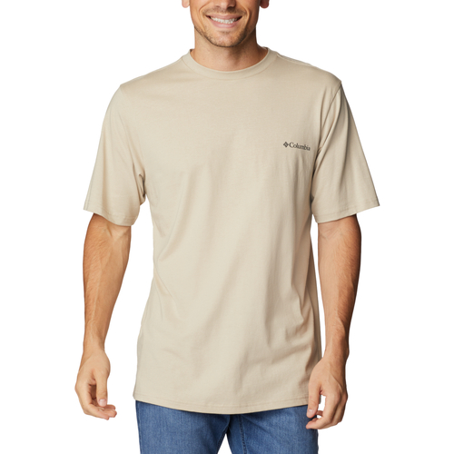 Abbigliamento Uomo T-shirt maniche corte Columbia CSC Basic Logo SS Tee Beige