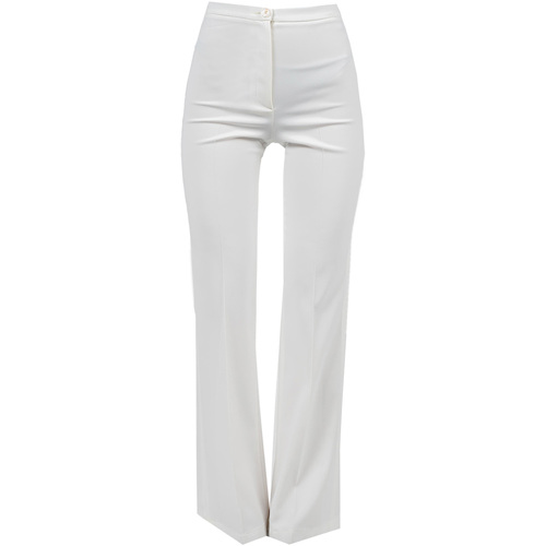 Abbigliamento Donna Pantaloni Patrizia Pepe 8P0328 A6F5 Bianco