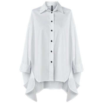Abbigliamento Donna Top / Blusa Wendy Trendy Camisa 110938 - White Bianco