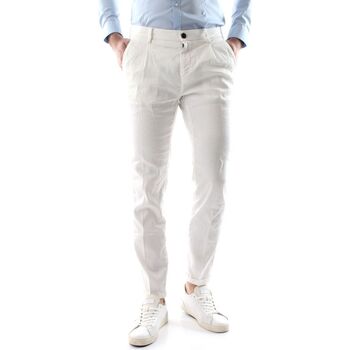 Abbigliamento Uomo Pantaloni Mason's OSAKA MBE111-001 9PN2C7790 Bianco