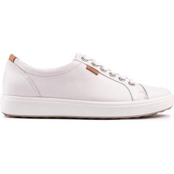 Scarpe Donna Sneakers Ecco Soft 7 Formatori Bianco