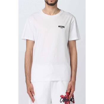 Abbigliamento Uomo T-shirt maniche corte Moschino  Bianco