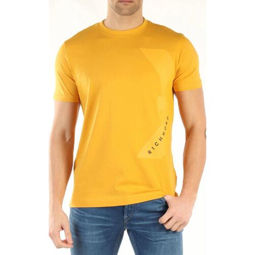 Abbigliamento Uomo T-shirt maniche corte Richmond  Giallo-GIALLO