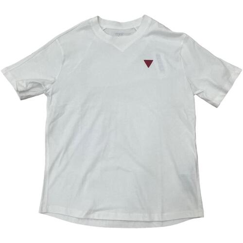 Abbigliamento Uomo T-shirt maniche corte Guess  Bianco