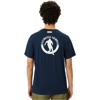 Abbigliamento Uomo T-shirt maniche corte Bikkembergs maniche corte BKK2MTS01 - Uomo Blu