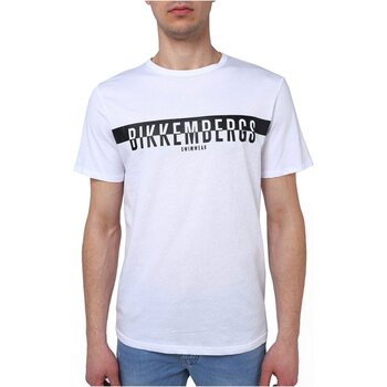 Abbigliamento Uomo T-shirt maniche corte Bikkembergs T-Shirts BKK2MTS03 - Uomo Bianco