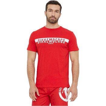 Abbigliamento Uomo T-shirt maniche corte Bikkembergs T-Shirts BKK2MTS03 - Uomo Rosso