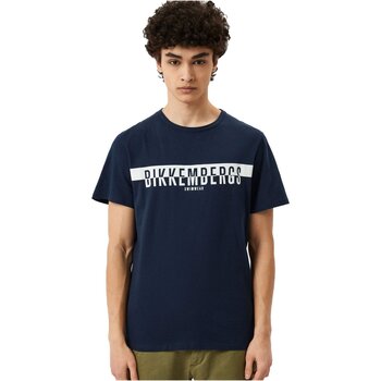 Abbigliamento Uomo T-shirt maniche corte Bikkembergs T-Shirts BKK2MTS03 - Uomo Blu