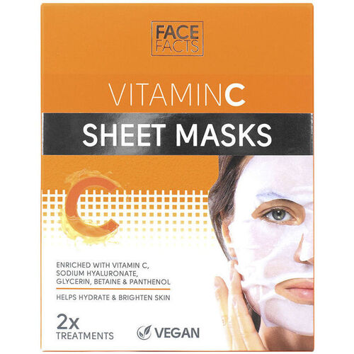 Accessori Maschera Face Facts Vitaminc Maschere In Tessuto 2 X 