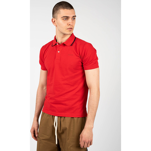 Abbigliamento Uomo Polo maniche corte Geox M2510Q T2649 | Sustainable Rosso