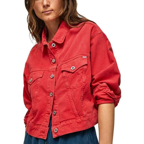 Abbigliamento Donna Cappotti Pepe jeans  Rosso